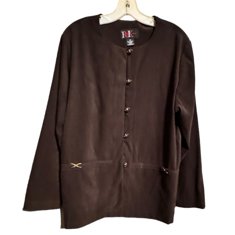 Vintage R & K Originals Brown Suit Jacket